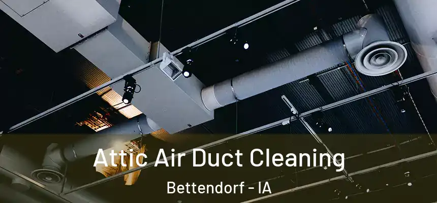 Attic Air Duct Cleaning Bettendorf - IA